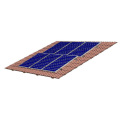 ground and pland roof aluminum solar panel brackets